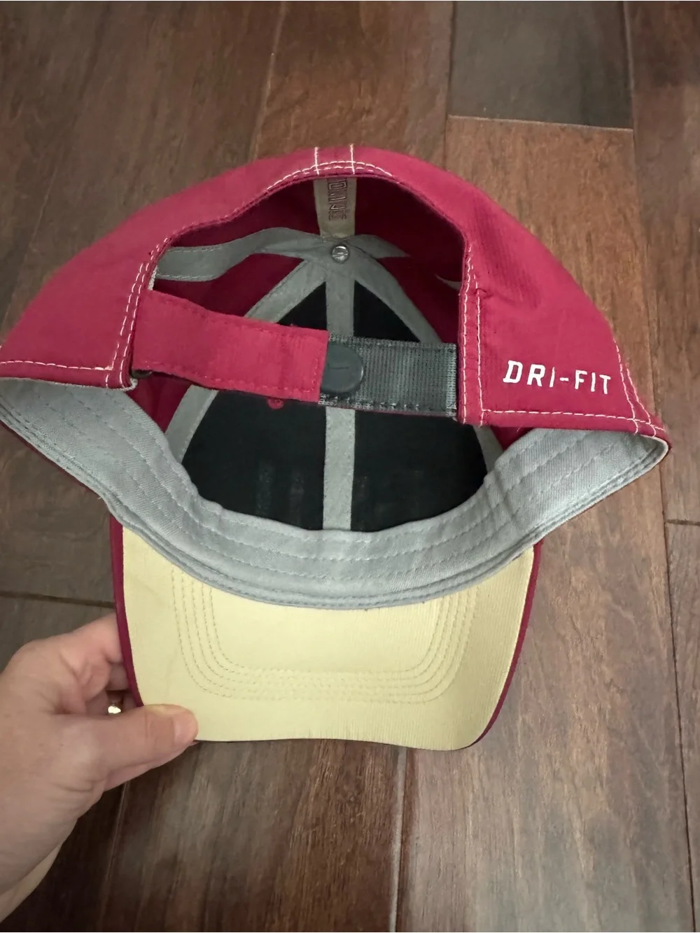 Nike FSU Embroidered Adjustable Baseball Cap (unisex)